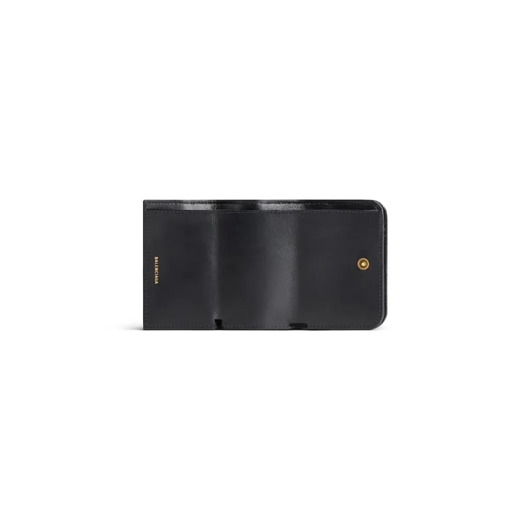 Women's Monaco Mini Wallet in Black
