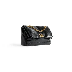 Women's Monaco Small Chain Bag  in Black