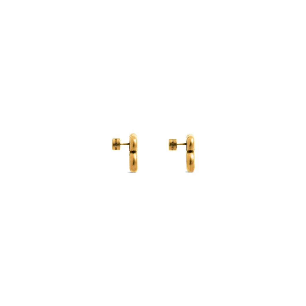 Women's Monaco Stud S Earrings in Antique Gold