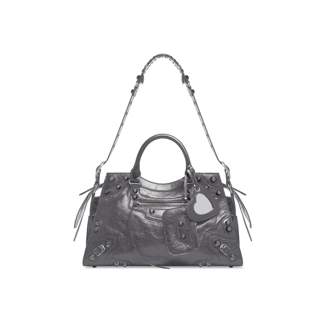 Women's Neo Cagole City Handbag in Dark Grey