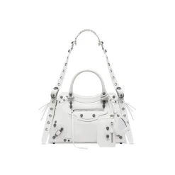 Women's Neo Cagole City Small Handbag in Optic White