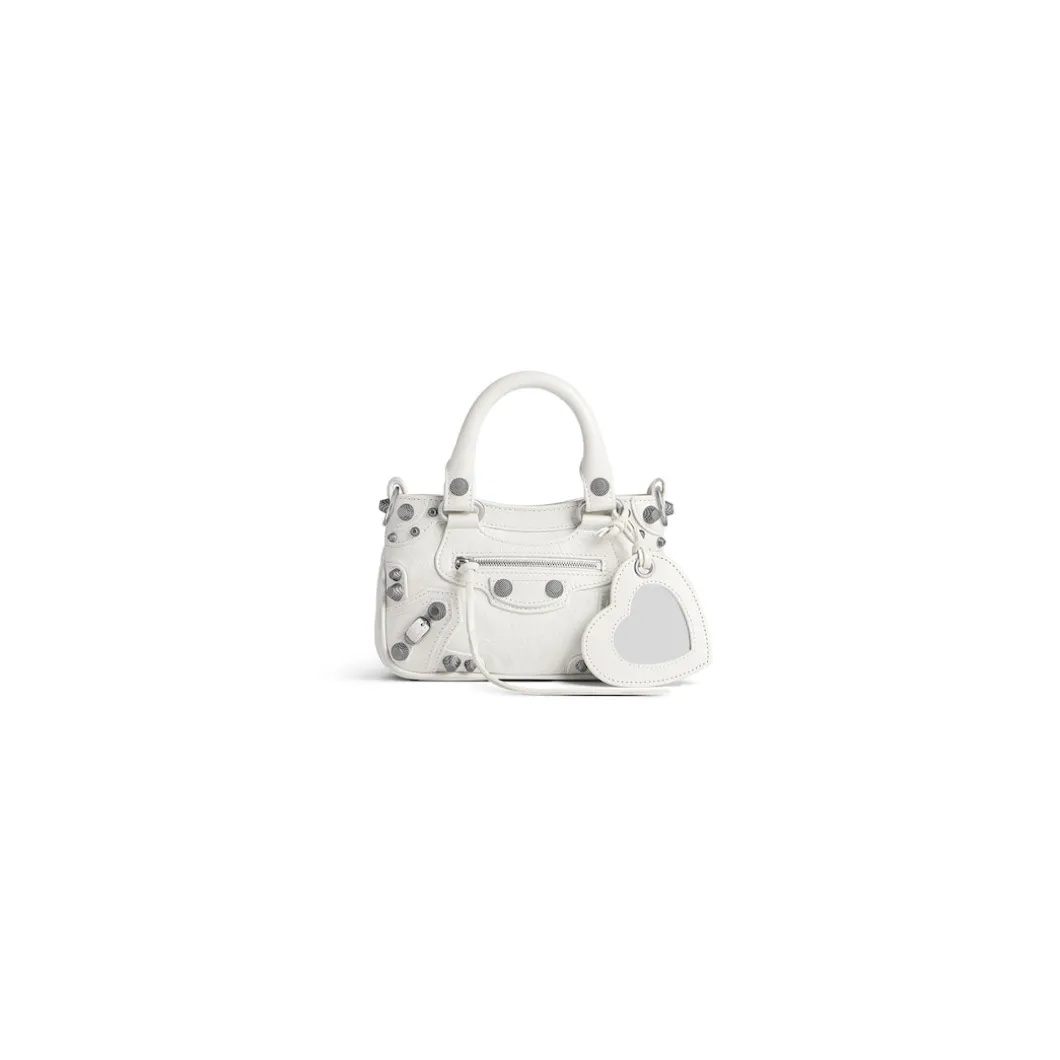Women's Neo Cagole Mini Tote Bag in White