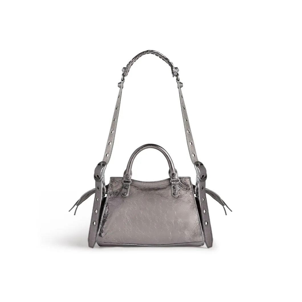 Women's Neo Cagole Xs Handbag Metallized in Silver
