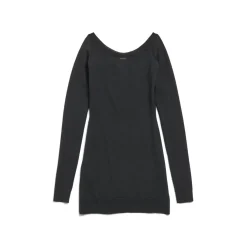 Women's Off Shoulder Mini Dress in Black