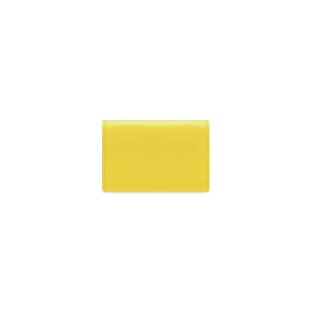 Women's Papier Mini Wallet in Yellow
