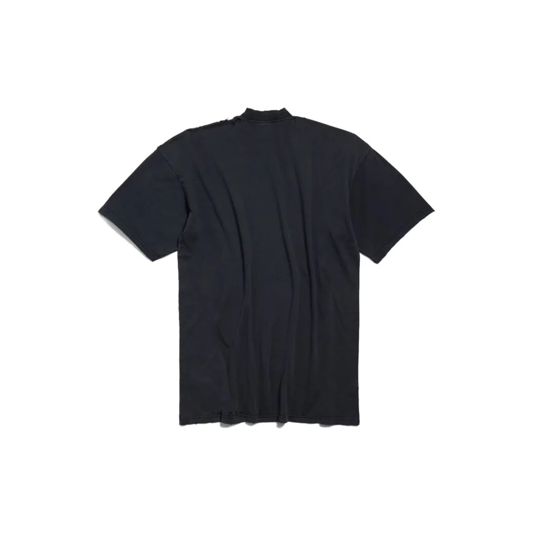 Women's Paris Liberty T-shirt Dress in Black