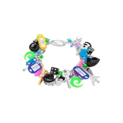 Women's Pigalle Collector Necklace in Silver/multicolor