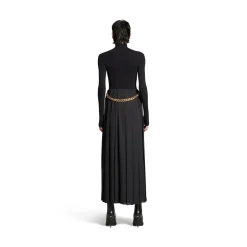 Women's Pleated Skirt in Black