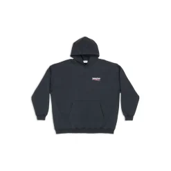 Women's Political Campaign Hoodie Large Fit in Black