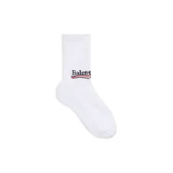 Women's Political Campaign Socks in White