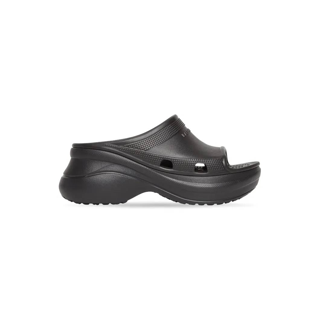 Women's Pool Crocs™ Slide Sandal in Black