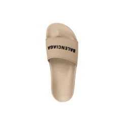 Women's Pool Slide Sandal in Beige