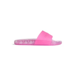Women's Pool Transparent Slide Sandal in Pink