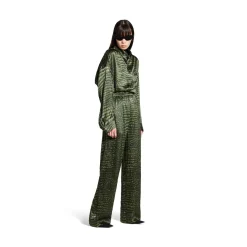 Women's Pyjama Pants in Green