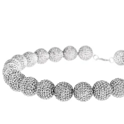 Women's Quantum Choker in Silver