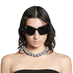 Women's Quantum Choker in Silver