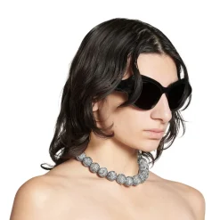 Women's Quantum Choker in Silver