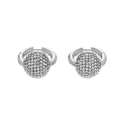 Women's Quantum Earrings in Silver
