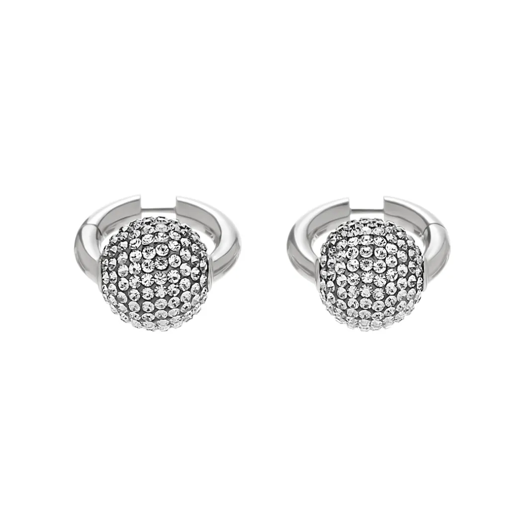 Women's Quantum Earrings in Silver