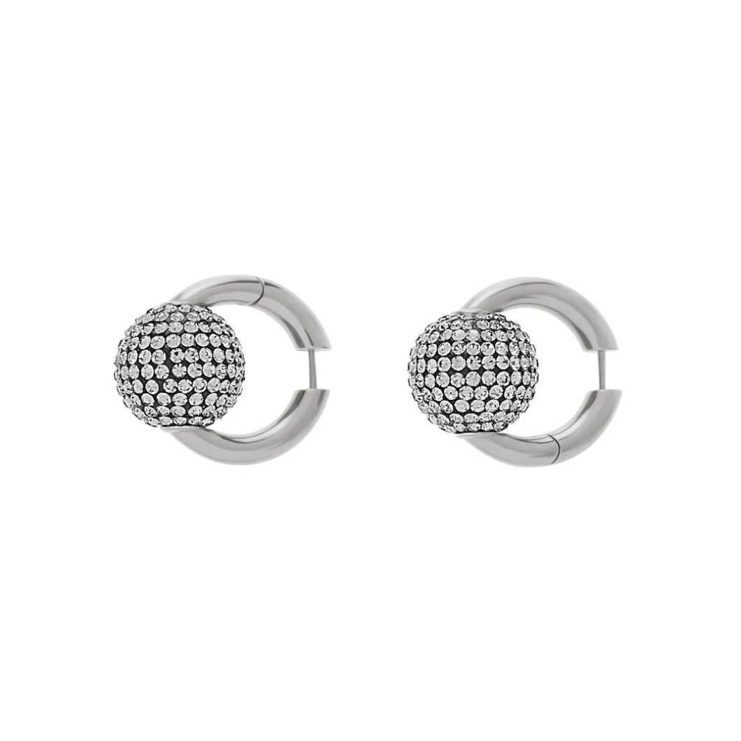 Women's Quantum Earrings in Silver