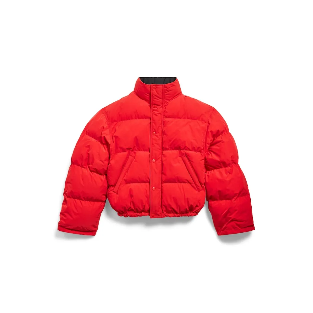Women's Reversible Puffer in Red