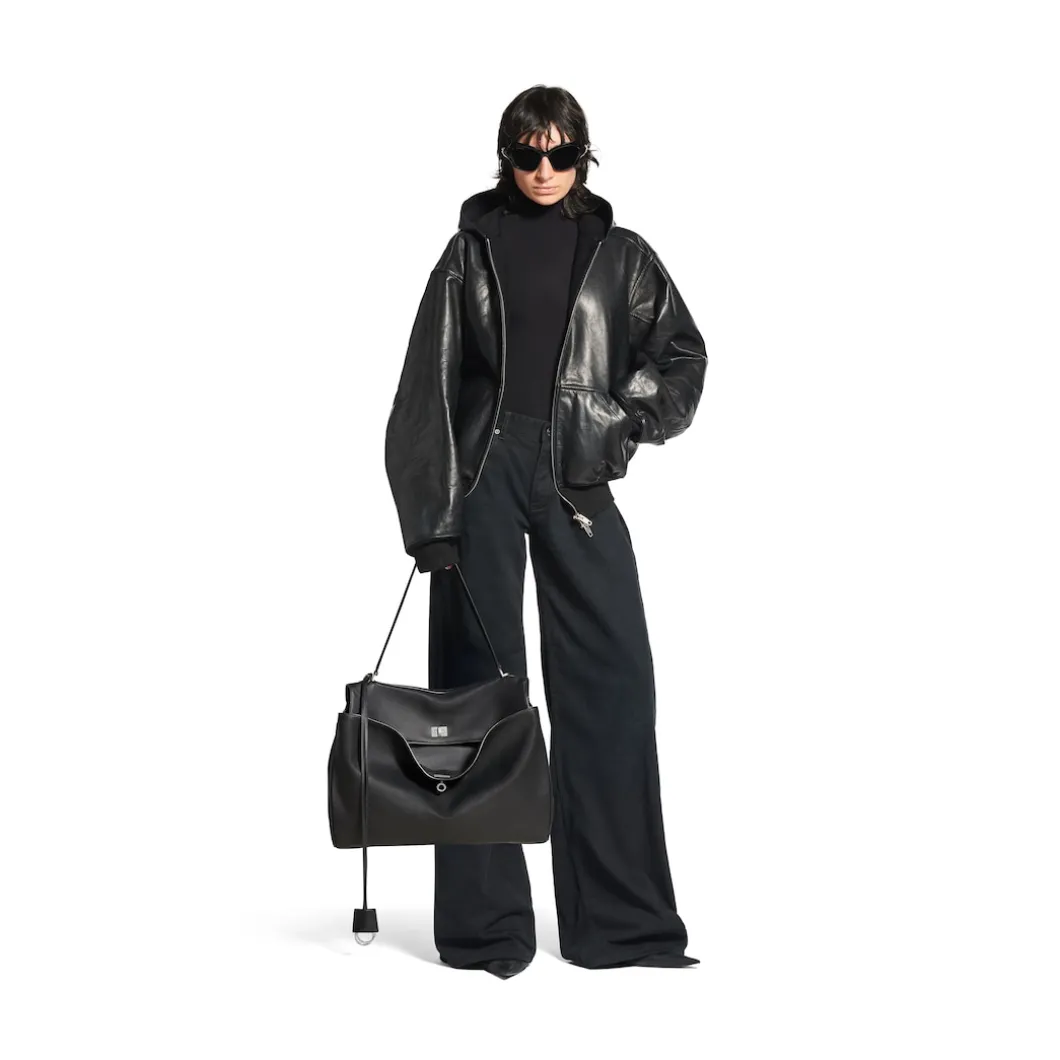 Women's Rodeo Large Handbag in Black