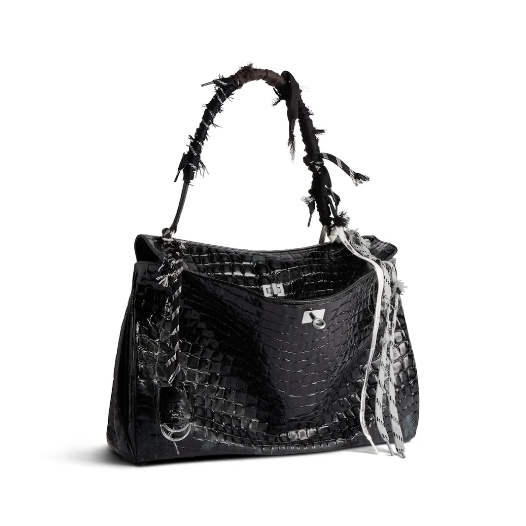 Women's Rodeo Large Handbag in Black