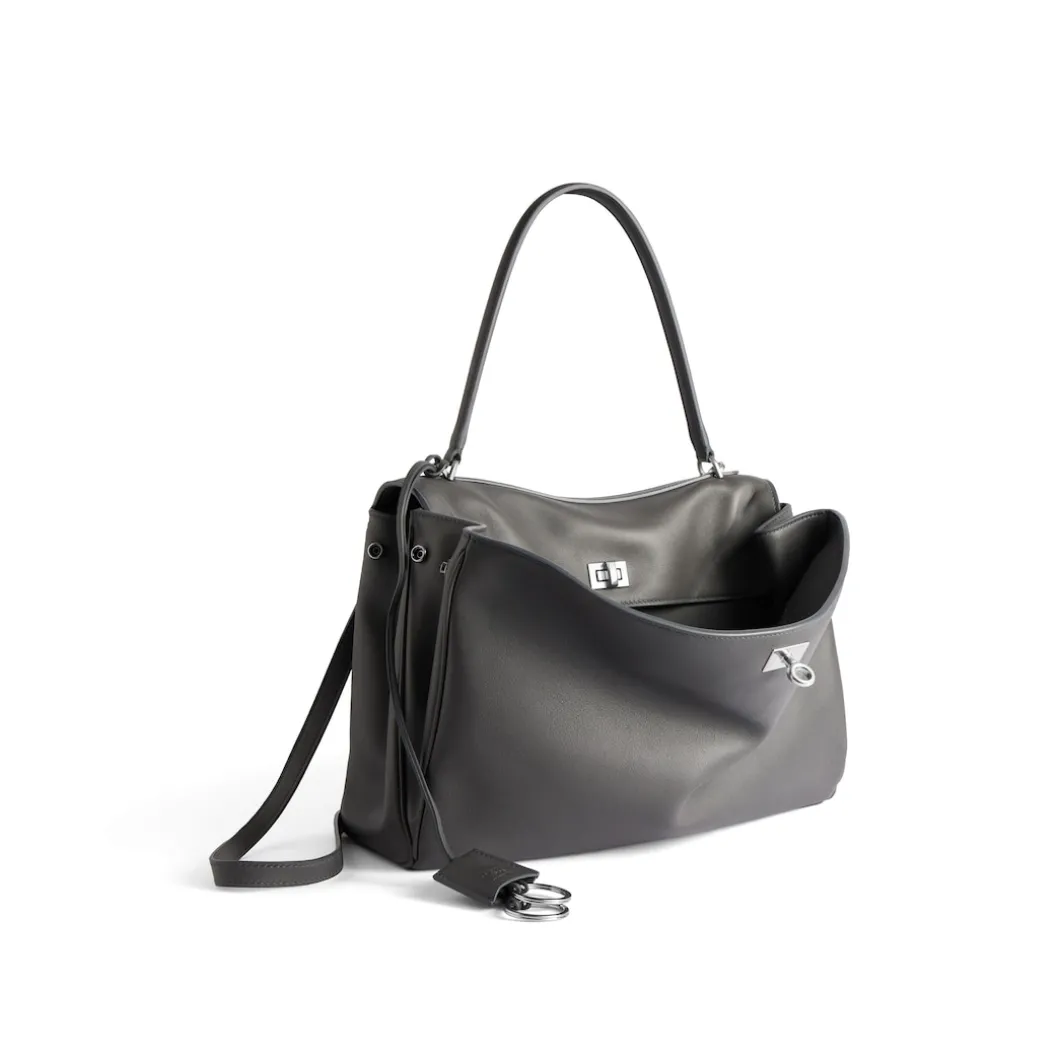 Women's Rodeo Medium Handbag in Grey
