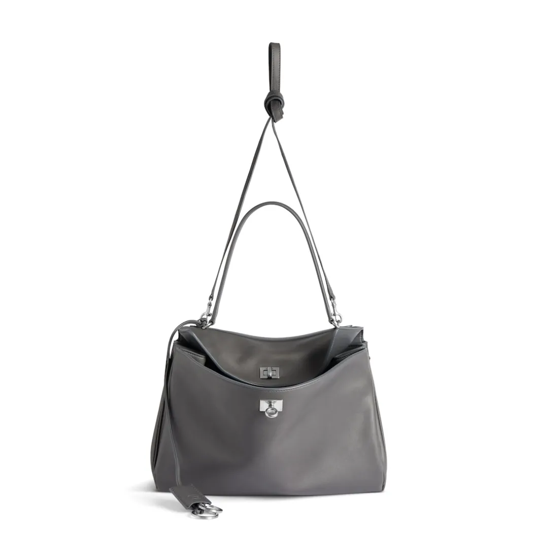 Women's Rodeo Medium Handbag in Grey