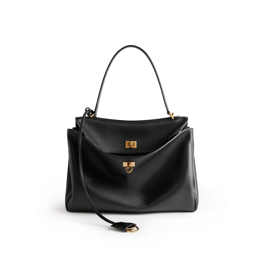Women's Rodeo Medium Handbag in Black