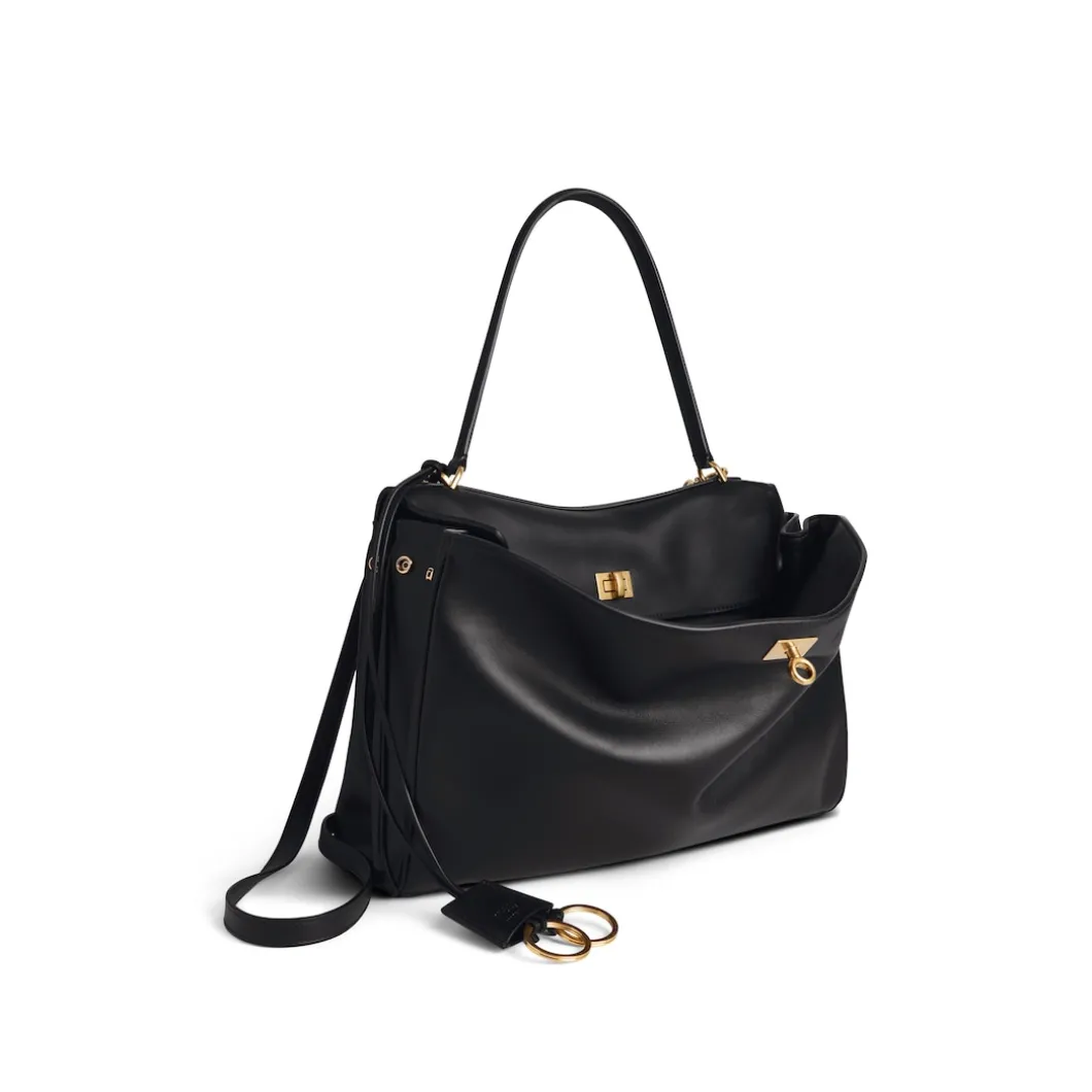 Women's Rodeo Medium Handbag in Black