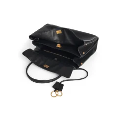 Women's Rodeo Medium Handbag in Black
