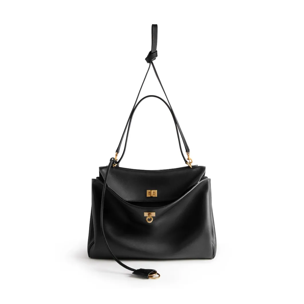 Women's Rodeo Medium Handbag in Black