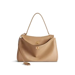 Women's Rodeo Medium Handbag in Latte