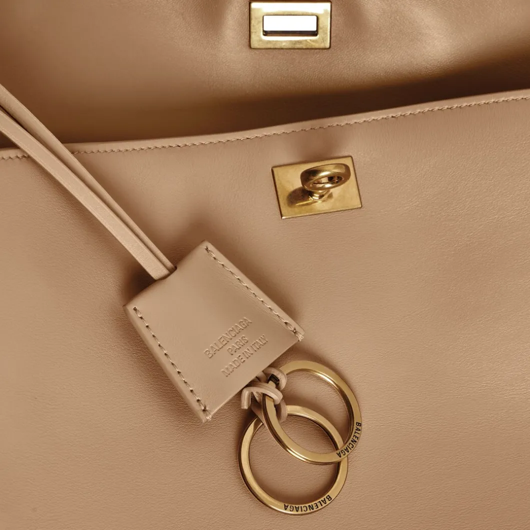 Women's Rodeo Medium Handbag in Latte