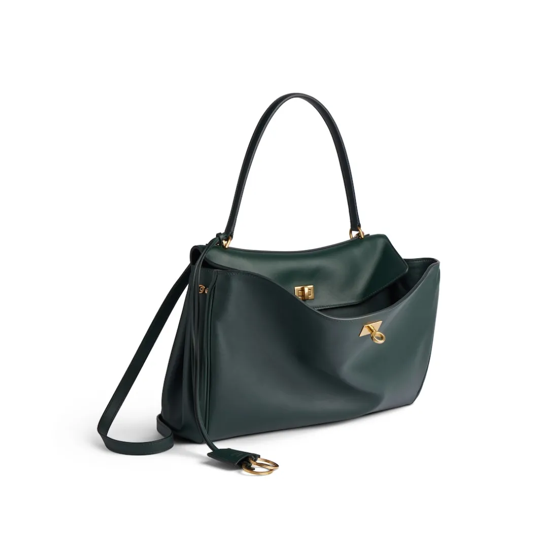 Women's Rodeo Medium Handbag in Pine Green
