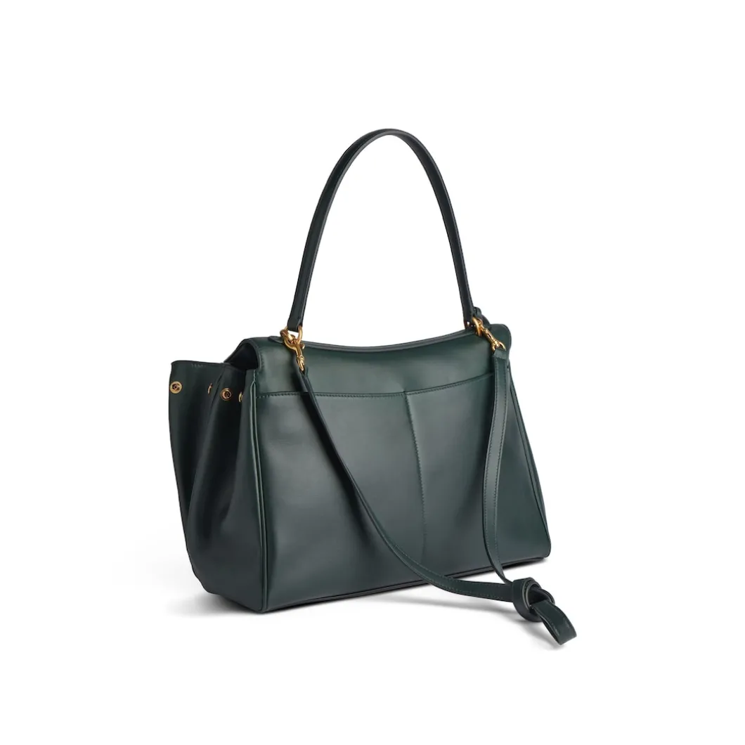 Women's Rodeo Medium Handbag in Pine Green