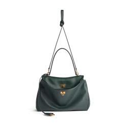 Women's Rodeo Medium Handbag in Pine Green