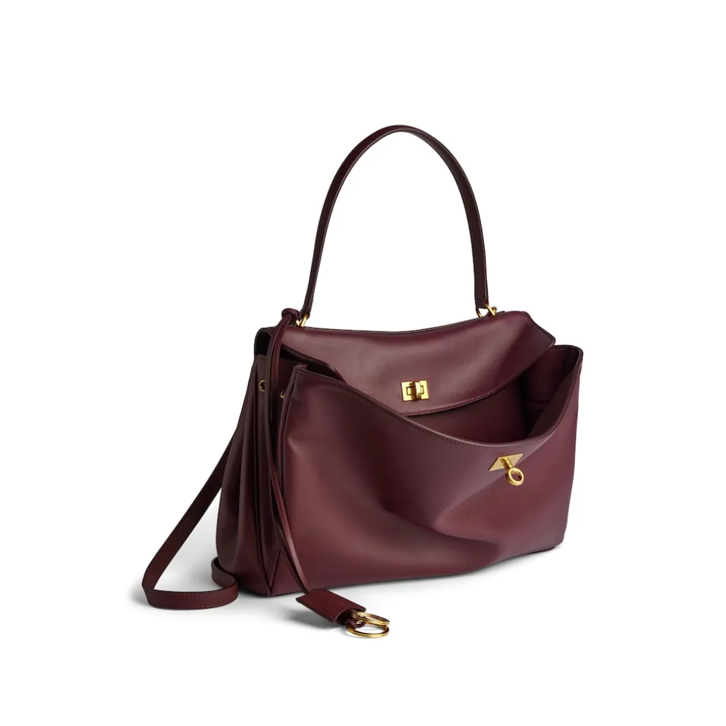 Women's Rodeo Medium Handbag in Burgundy