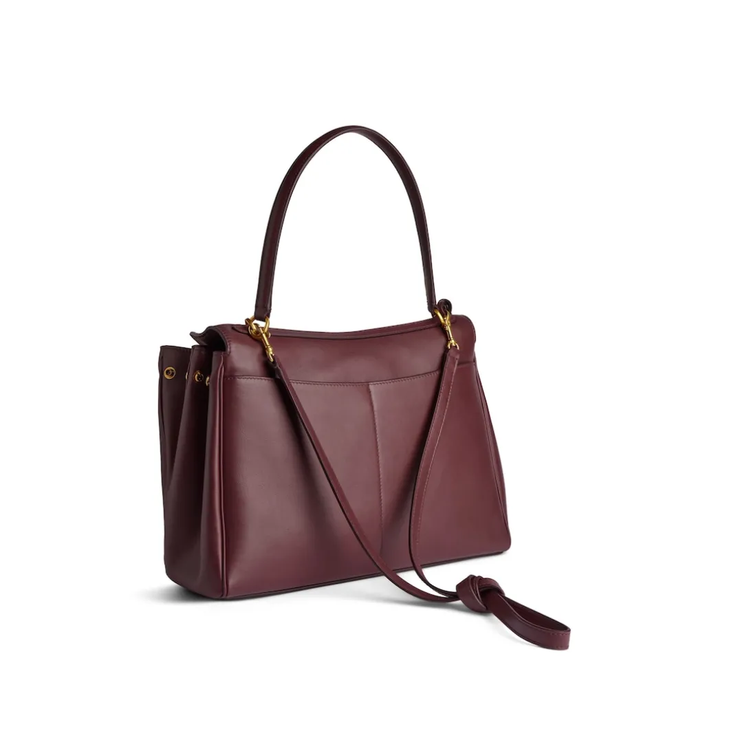Women's Rodeo Medium Handbag in Burgundy