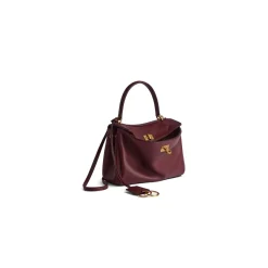 Women's Rodeo Mini Handbag in Dark Burgundy