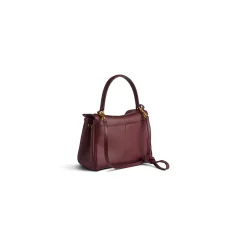 Women's Rodeo Mini Handbag in Dark Burgundy