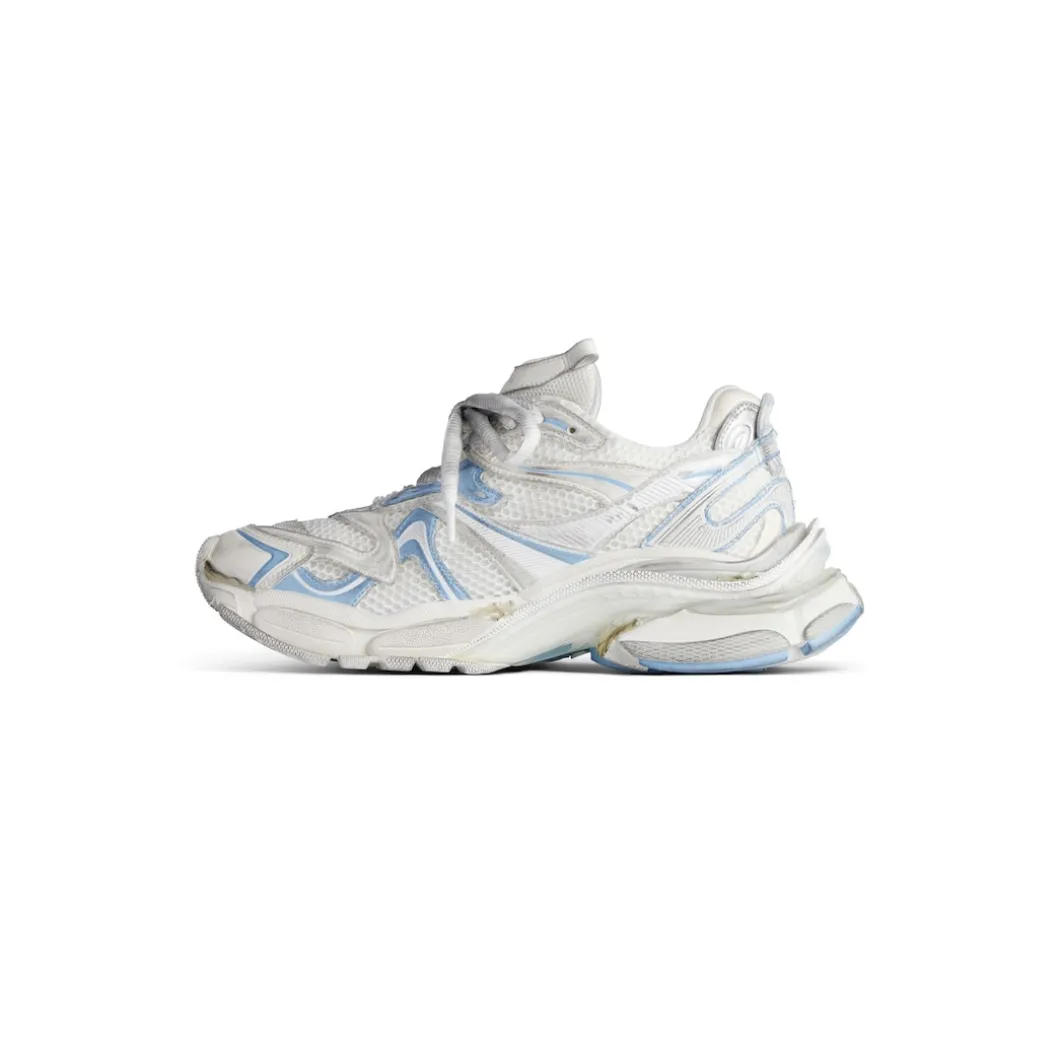 Women's Runner 2.0 Sneaker in White/light Blue/grey