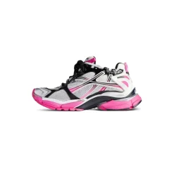 Women's Runner Gradient Sneaker in White/pink/black
