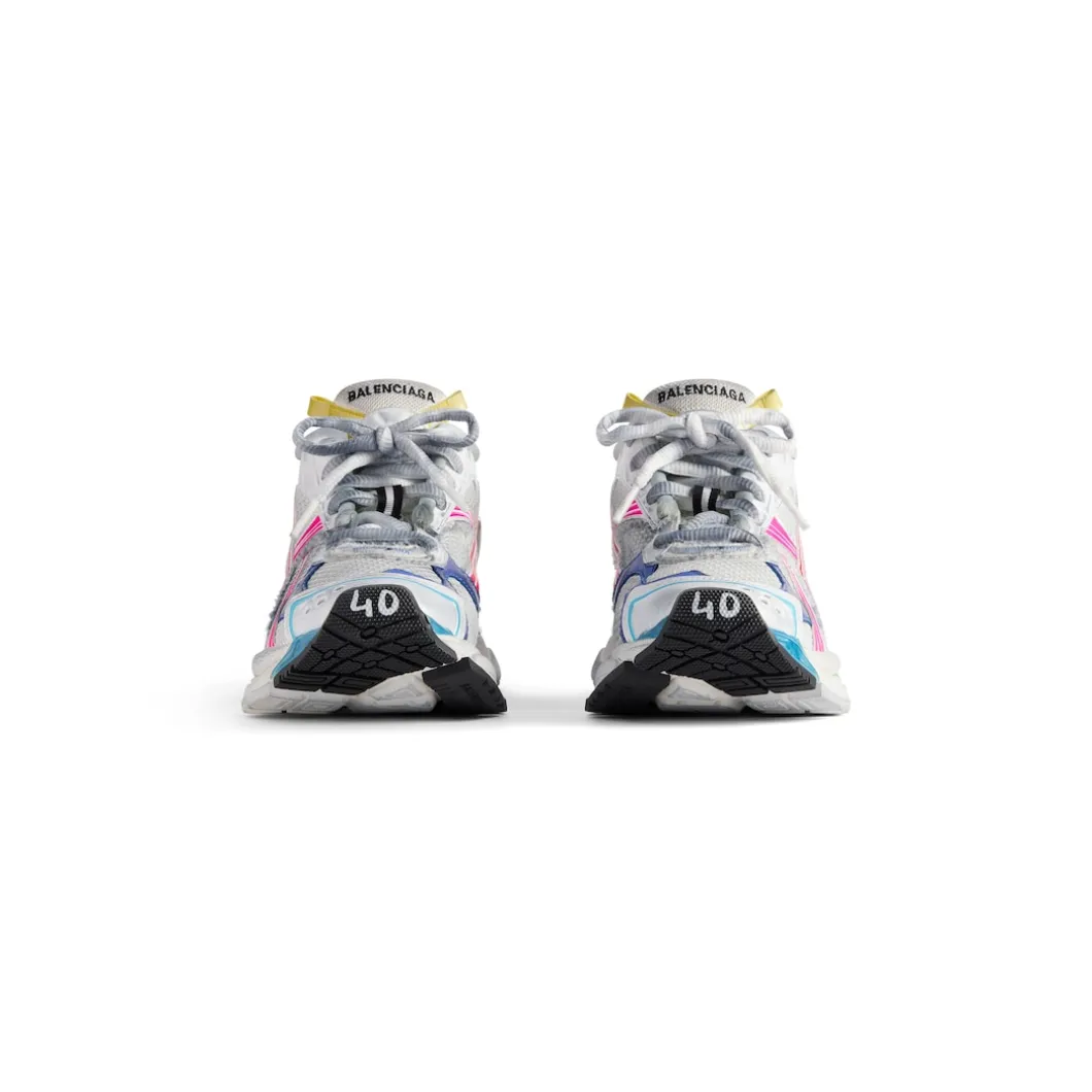 Women's Runner Sneaker in Multicolored