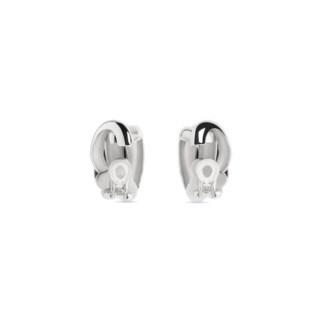 Women's Saturne Earrings in Silver