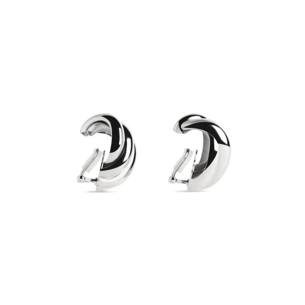 Women's Saturne Earrings in Silver