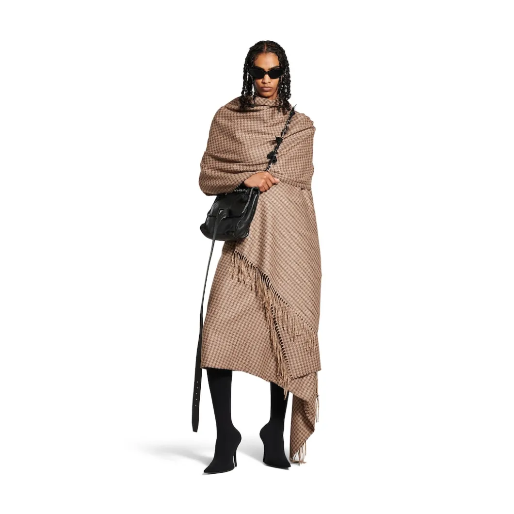 Women's Scarf in Brown