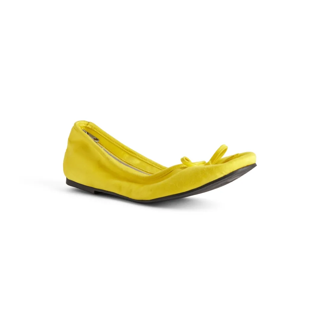 Women's Shoe Clutch Ballerina in Yellow