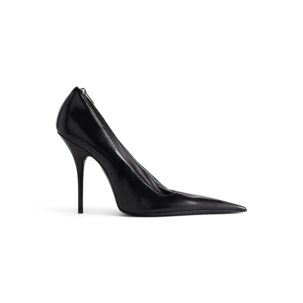 Women's Shoe Clutch Knife in Black